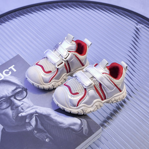 2025 primavera otoño nuevo estilo infantil niños y niñas deportes malla transpirable Zapatos Niños papá zapatos al por mayor - Product Image 5