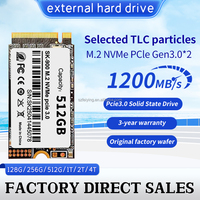 SSD Internal M.2 NVMe PCIe 2242 4TB SK-900 Baru untuk Desktop Gaming Notebook - Performa Tinggi 1100-1500MB/s Baca/Tulis Metal