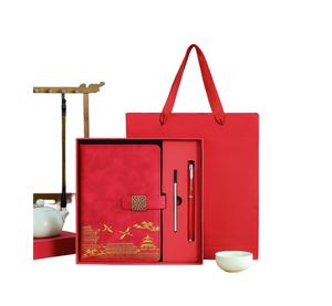 2024 nổi du khách PU da ràng buộc Bìa máy tính xách tay A5 chính hãng tùy chỉnh mềm PU da máy tính xách tay bìa giá rẻ với bút - Product Image 1