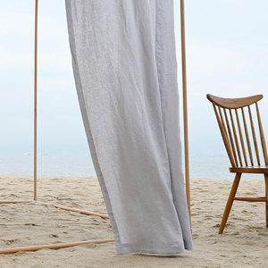 Fil européen 100% De qualité supérieure, rideaux en lin - Product Image 4