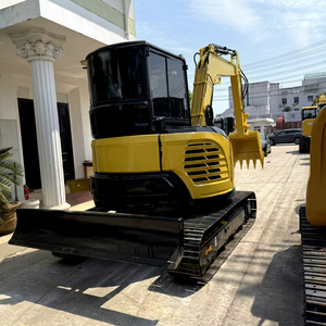 Mini-excavatrice sur chenilles d'occasion Yanmar VIO55-6B importée du Japon, modèle 2012, poids opérationnel 5000 kg, godet 0,22 m, moteur et transmission. - Product Image 1