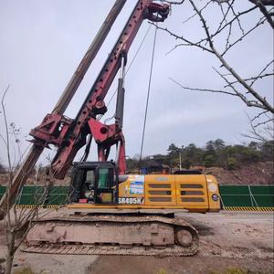 Plataforma de Perforación Rotatoria SANY SR405 Usada, Marca China, Equipo de Construcción para Cimentación, Bomba, Motor - Product Image 1