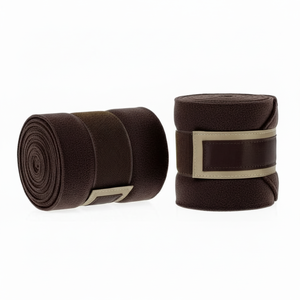 Bandages de jambe pour cheval en polaire polaire de haute qualité avec logo personnalisé, fabrication sur mesure - Product Image 1