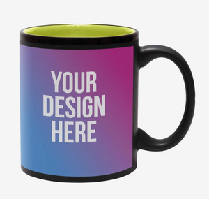 Mug à café en céramique au design Tropical Paradise, logo personnalisé, style hawaïen, vente en gros, durable pour le bureau et la maison - Product Image 3