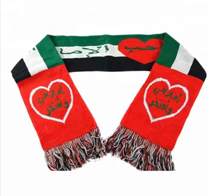 Bufanda con bandera de <span class=keywords><strong>Jordania</strong></span> de alta calidad, bufanda de punto Unisex para adultos <span class=keywords><strong>y</strong></span> mujeres - Product Image 6