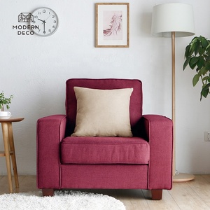 <span class=keywords><strong>Fauteuil</strong></span> 1 place en <span class=keywords><strong>tissu</strong></span> et lin, siège moderne, style <span class=keywords><strong>scandinave</strong></span>, confortable, repose-pied, en chine - Product Image 1