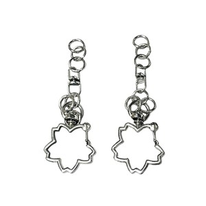 <b>Star</b> Shaped Metal Keychain Zinc Alloy Pendant Dog Buckle Jewelry Accessory For Keyring Direct Sale Factory Made - Product Image 2