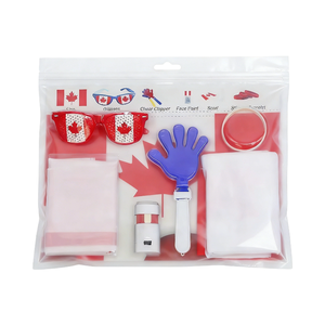 Ensemble de supporters <span class=keywords><strong>Mexique</strong></span> 2026 : Écharpe en polyester, lunettes, bracelet, cache-visage, drapeau imprimé UV, certifié BSCI - Product Image 2