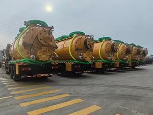 DongFeng Tianjin High Quality Dual-Engine Sewage Suction <b>Truck</b> 23 Cubic Meter Manual Transmission Diesel EURO3-5 Emission New - Product Image 4