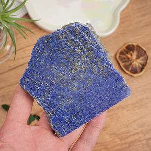 Tranches de cristal de guérison naturelles en gros, pierres gravées, blocs de pierres précieuses, tranche de <span class=keywords><strong>lapis</strong></span>-<span class=keywords><strong>lazuli</strong></span> pour la décoration - Product Image 6