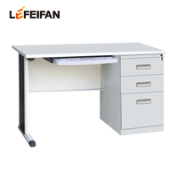 Bureau de travail verrouillable fabriqué en usine avec clé et serrure de marque