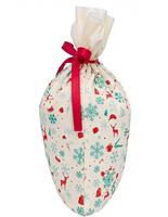 Sac cadeau de Noël avec cordon de serrage, écologique, en PP non tissé, avec ruban, pour emballer des cadeaux, des jouets, des bouteilles, des boîtes, des cosmétiques