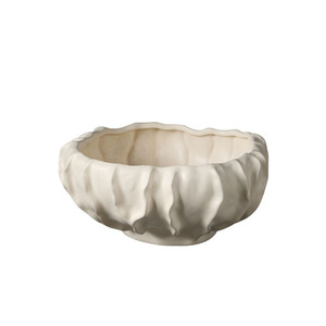 Plato de Frutas de Porcelana Blanca con Diseño de Viento Silencioso, Adornos Modernos y Sencillos, Arte Abstracto, Decoración de Escritorio, Sala de Estar, Mesa de Centro - Product Image 5