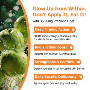 Best Quality Collagen Jelly Inner Beauty Care Supplement Fish Collagen Jelly Sticks with Vitamin A Support Radiant Skin - Product Image 5