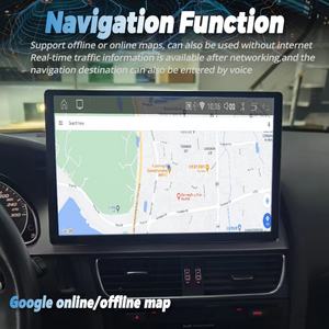 Reproductor Multimedia para Auto con Pantalla 2K de 13.3 Pulgadas y Android 13 para AUDI A4 S4 B8 2013 2014, Estéreo, GPS, Navegación, Carplay Inalámbrico - Product Image 4