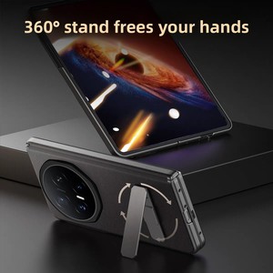 Suitable for Honor MagicV6 phone case magnetic hinge full package anti drop rotating bracket <b>folding</b> <b>screen</b> phone case wholesale - Product Image 4