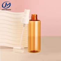 Flacon pulvérisateur en plastique PET de 100 ml pour emballage cosmétique, adapté aux sérums, crèmes pour le visage, nettoyants et lotions.