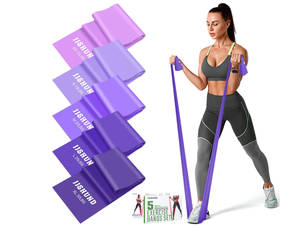 Fashionable TPE Physical Therapy <b>Bands</b> for Strength Training-Professional Exercise <b>Bands</b> Portable & Eco-Friendly Durable - Product Image 2