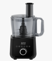 Procesador de Alimentos de 1500W con Velocidad Variable, 6 Programas Preestablecidos, Picador, Amasador, Rebanador, Bajo Nivel de Ruido, 2.5L, Logotipo Personalizado, Molde Privado