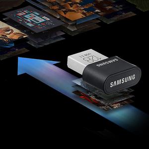 فلاش ميموري سامسونج FIT Plus الأصلي سعة 128 جيجابايت و64 جيجابايت و256 جيجابايت و512 جيجابايت <span class=keywords><strong>USB</strong></span> 3.1 للكمبيوتر واللابتوب بسرعة تصل إلى 400 ميجابايت/ثانية - Product Image 3