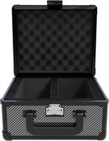 Étui de rangement portable pour cartes gradées à 2 rangées, compatible PSA BGS HGA CSG, en fibre de carbone avec serrure TSA