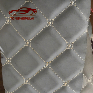 หนังพีวีซีลายปักนูนแบบกำหนดเอง พร้อมแผ่นรองถัก ทนต่อการขัดถู ป้องกันเชื้อรา ป้องกันขนร่วง สำหรับโซฟาและเฟอร์นิเจอร์ - Product Image 5