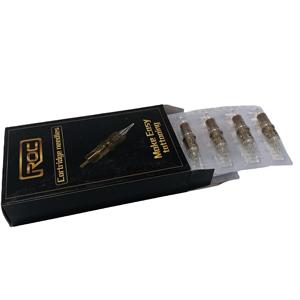 Cartuchos Desechables de Alta Calidad <span class=keywords><strong>para</strong></span> Tatuaje, <span class=keywords><strong>Agujas</strong></span> Planas con Logotipo OEM, Venta Al por Mayor de Fábrica, 20 Unidades/Caja - Product Image 5