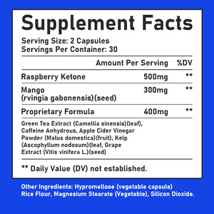 Cápsulas Adelgazantes de Alta Potencia <span class=keywords><strong>para</strong></span> un Metabolismo Saludable del Grasa, Control de Peso, Suplemento de Vinagre de Sidra de Manzana y Té Verde - Product Image 6