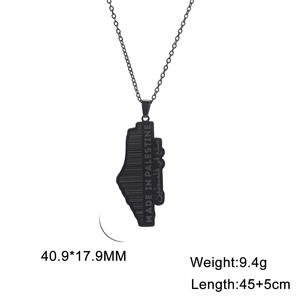 Lateefah – bijoux OEM en acier inoxydable, Double face, <span class=keywords><strong>carte</strong></span> polie, code-barres, fabriqué en turquie - Product Image 4