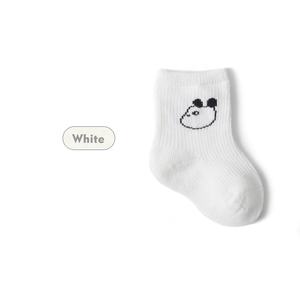 Chaussettes courtes en coton uni pour enfants, chaussettes en maille pour bébés, chaussures-chaussettes très vendues - Product Image 5