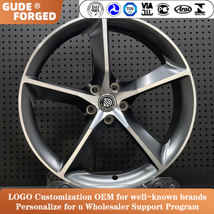 Ruedas Forjadas de Aleación de una Sola Pieza Personalizadas GUDE, Compatibles con Ferrari 296 GTB, 458, F12, 488, <span class=keywords><strong>430</strong></span>, 296, F8 Tributo, Roma, F355 - Product Image 2