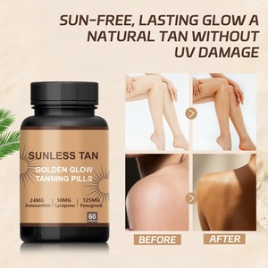 Complément <span class=keywords><strong>de</strong></span> <span class=keywords><strong>bronzage</strong></span> oral fixateur <span class=keywords><strong>de</strong></span> couleur longue durée OEM, capsules <span class=keywords><strong>de</strong></span> <span class=keywords><strong>bronzage</strong></span> unisexe, 60 unités, à base d'ingrédients naturels - Product Image 5