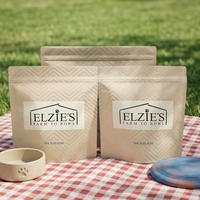Sac refermable en plastique laminé de qualité alimentaire, résistant, avec fermeture éclair, pochette Doypack pour croquettes et friandises pour chiens et chats, stockage en voyage