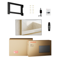 Soulaca Espejo Inteligente LED Impermeable de 32 Pulgadas con TV 4K HD, Google TV, Sintonizador y Altavoz Integrados, Clasificación IP65 para Uso en Baños