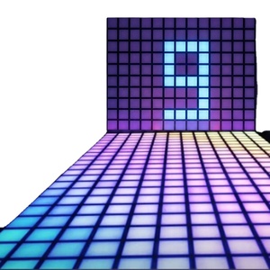 เกมพื้นกระโดดแบบอินเทอร์แอคทีฟพร้อมโปรเจคเตอร์ LED ระบบเกมเต้นรำบนพื้นไฟเบอร์กลาส สำหรับเด็กและผู้ใหญ่ทุกวัย - Product Image 2