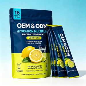Polvo Electrolítico de Hidratación Rápida 250mg Sodio, 200mg Potasio, 100mg Calcio, 50mg Magnesio, <span class=keywords><strong>Complejo</strong></span> <span class=keywords><strong>B</strong></span>, Vitamina C - Product Image 1