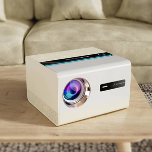 Yeni Trend projektör Intel sistemi için 1080P 4K taşınabilir otomatik Keystone ev telefon/TV çubuk mini PC/dizüstü - Product Image 1