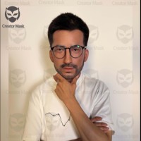 Masque masculin en silicone hyper-réaliste, réutilisable, respirant et écologique pour Halloween, travestissement, cosplay et soirées costumées
