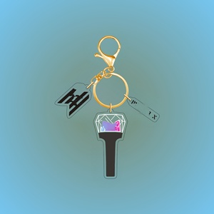 Móc khóa acrylic đèn led KPOP MONSTAX NMIXX WAYV <span class=keywords><strong>Bigbang</strong></span> AB6IX ZB1 Babymonster IZONE, phụ kiện trang trí túi xách, quà tặng cho fan - Product Image 4