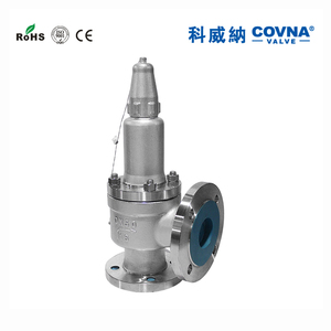 Soupape de sécurité à ressort en acier inoxydable 304 COVNA PN16 à bride - Product Image 4