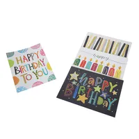 Cartões de feliz aniversário, cartão de visita personalizado de aniversário para crianças em marathi