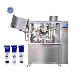 Máquina automática de llenado de tubos de aluminio para loción de ungüento médico de sellado en caliente con pegamento de pasta - Product Image 1