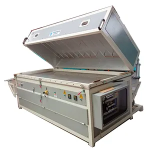 China Corian Vacuum Thermoforming Machine Vacuum PVC Membrane Pressing Machine CE