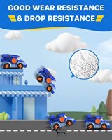 JZZ Modelo 0362, Figura de Acción de Avión de Plástico Transformable, Juguete Robot Coleccionable y Decorativo para Niños y Niñas en Edad Preescolar