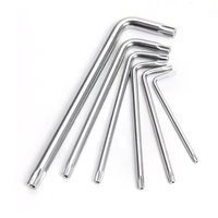 Clé Torx T20 personnalisée, clé Torx T25 avec trou, outils de clé Torx T30 en forme de L, clé Torx Allen