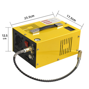 SolidTop Small Filter <strong>PCP</strong> Compressor 12V DC 110V 220V 4500PSI 30MPa 300Bar High Pressure <strong>Pump</strong> For Car Tires Scuba Dive Tanks - Product Image 2