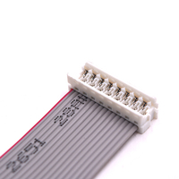 Dây cáp dẹt PVC màu xám IDC 2651 tùy chỉnh, lắp ráp sẵn, khoảng cách chân 1.27mm, dây kết nối AVR, đầu nối đôi 2*3-2*40P, dây nối tiếp