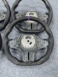 Con LED <span class=keywords><strong>M</strong></span> Sport, <span class=keywords><strong>volante</strong></span> de fibra de carbono forjado para <span class=keywords><strong>BMW</strong></span> F30 F10 M5 F90 F20 X5 E70 X6 X6M E71 <span class=keywords><strong>E46</strong></span> M3 E39 E60 E92 M4 G20 G30 - Product Image 2