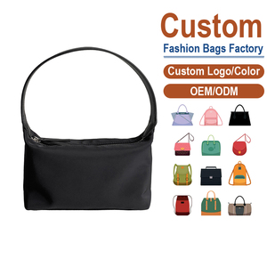 Mini sac à bandoulière en nylon, petit sac à main léger en nylon avec poignée supérieure, sac à main décontracté à porter sous le bras pour un usage quotidien - Product Image 1