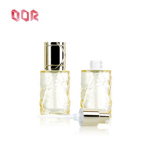 Juego de Envases de Cosméticos Personalizados, Botellas de 40 ml/100 ml/120 ml/50 g, Gotero, Cabeza de Bomba Dorada, Botella de Vidrio, Frasco Transparente para el Cuidado de la Piel - Product Image 2